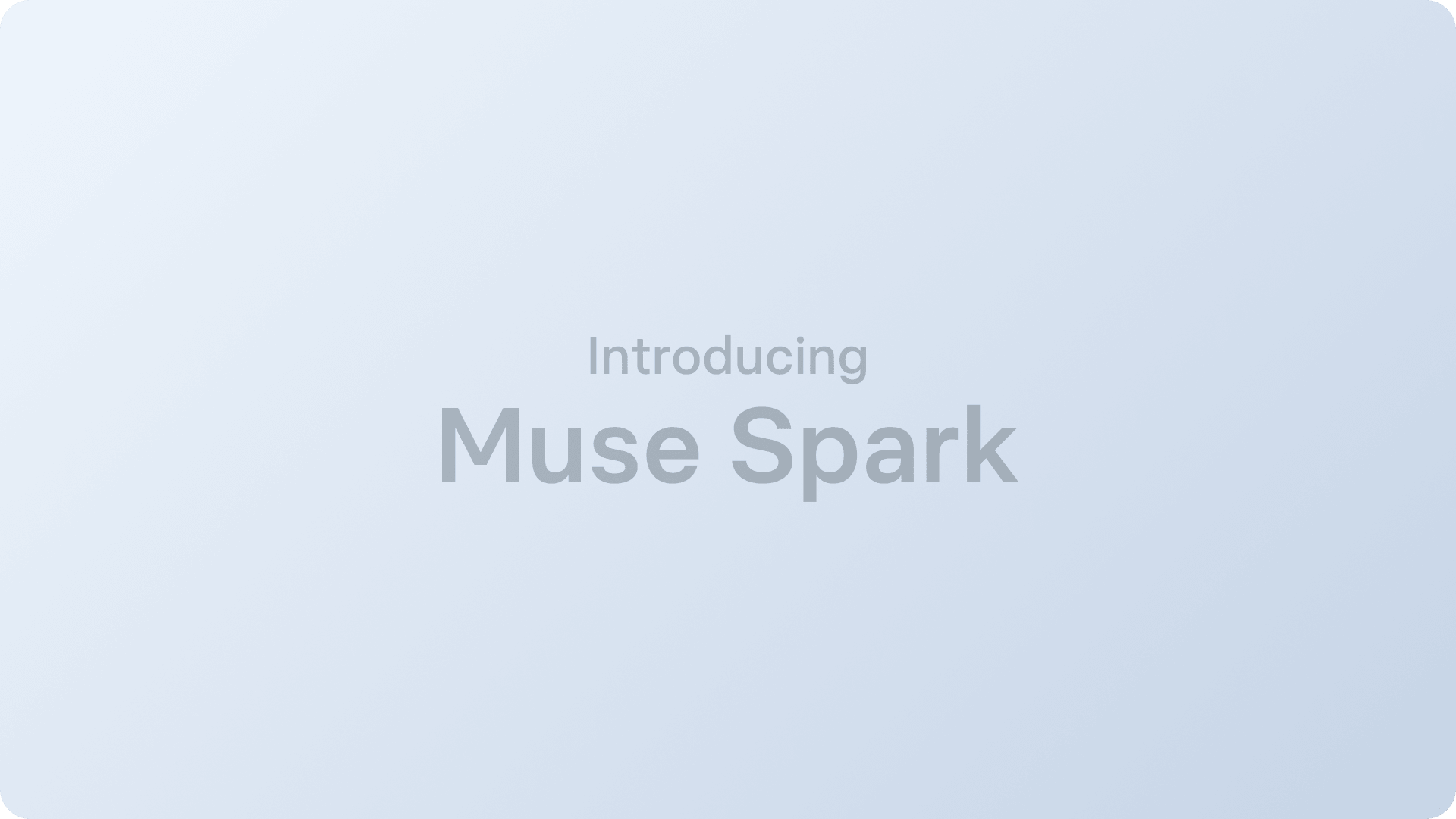 隆重推出 Muse Spark：迈向个人超级智能
