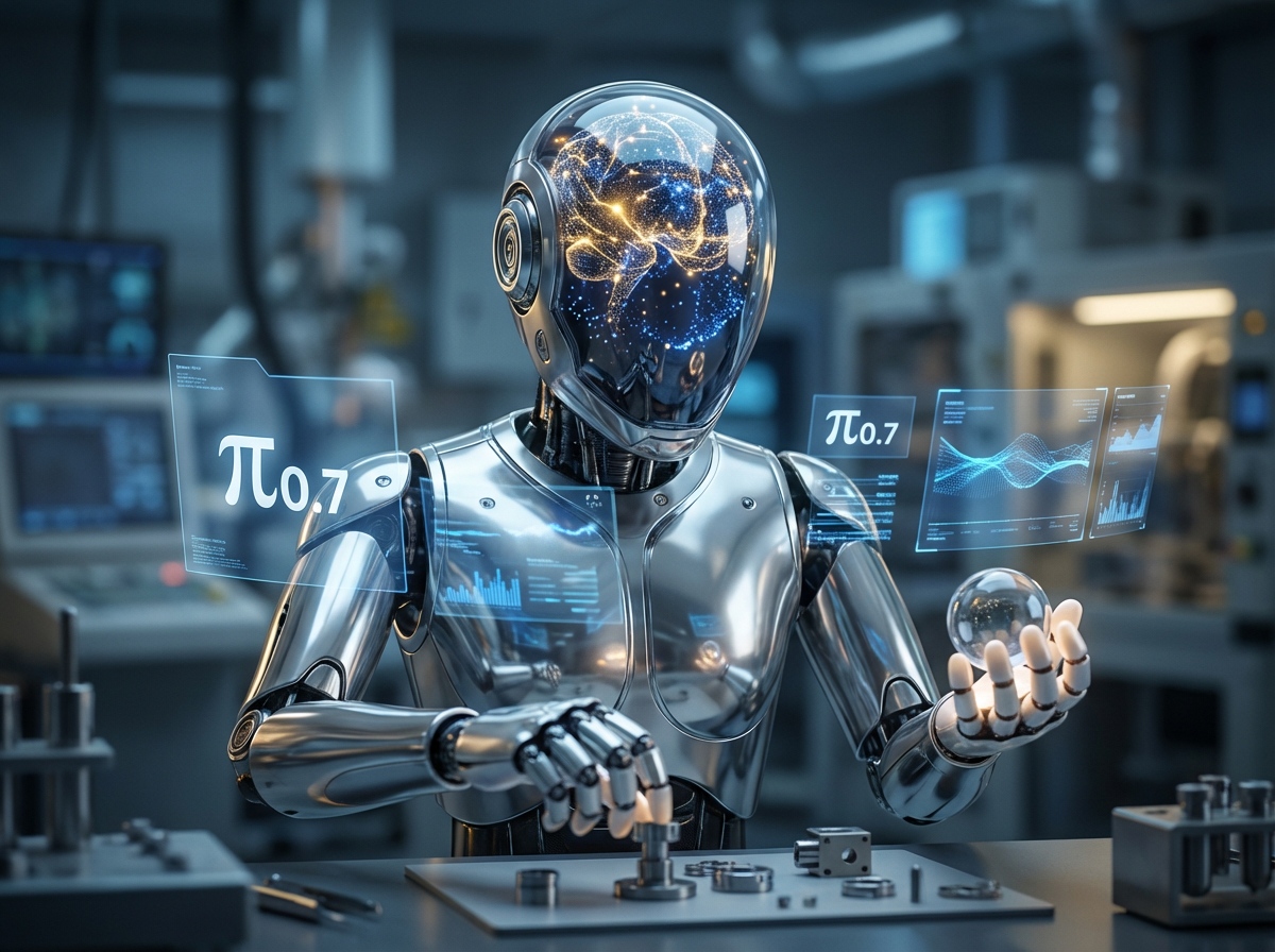 Physical Intelligence 推出 π0.7 模型：机器人迈向“通用大脑”的重要突破