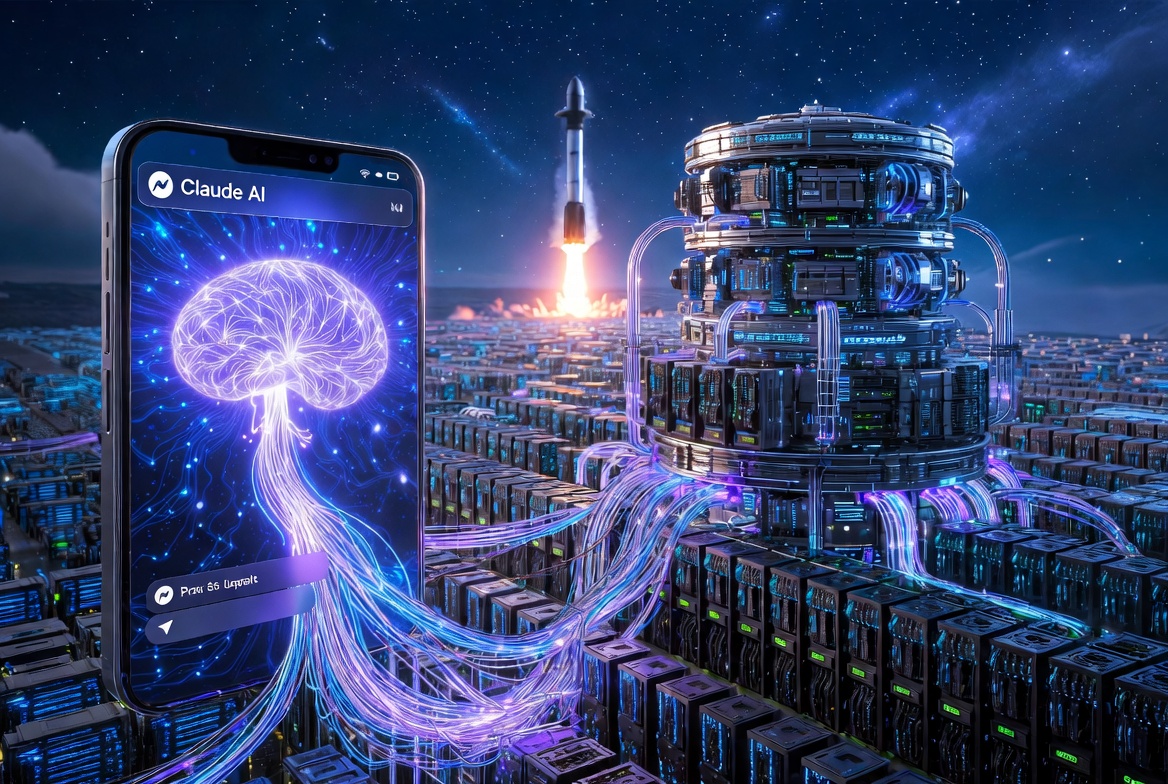 Claude AI 的算力秘密：埃隆·马斯克的 SpaceX 数据中心