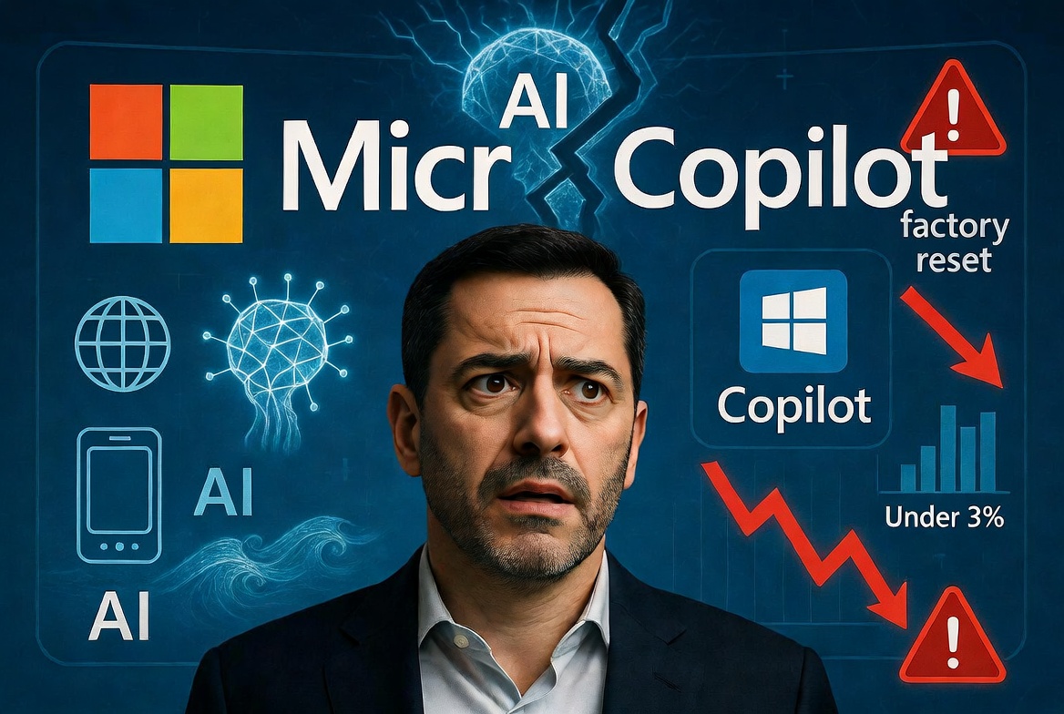 前微软VP警告：微软再次错过AI浪潮，Copilot在Windows 11中大幅缩减