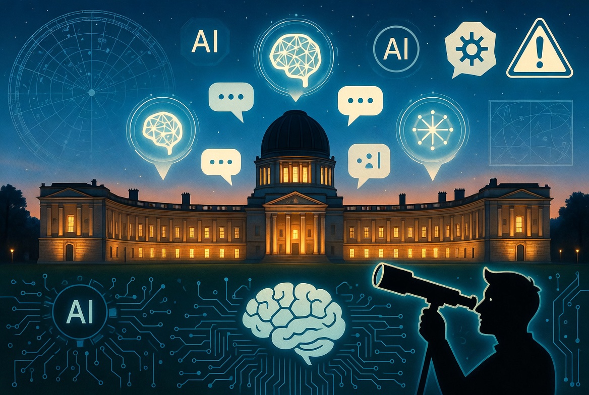 即时AI答案可能让人类变&ldquo;笨&rdquo;：英国皇家天文台发出严肃警告