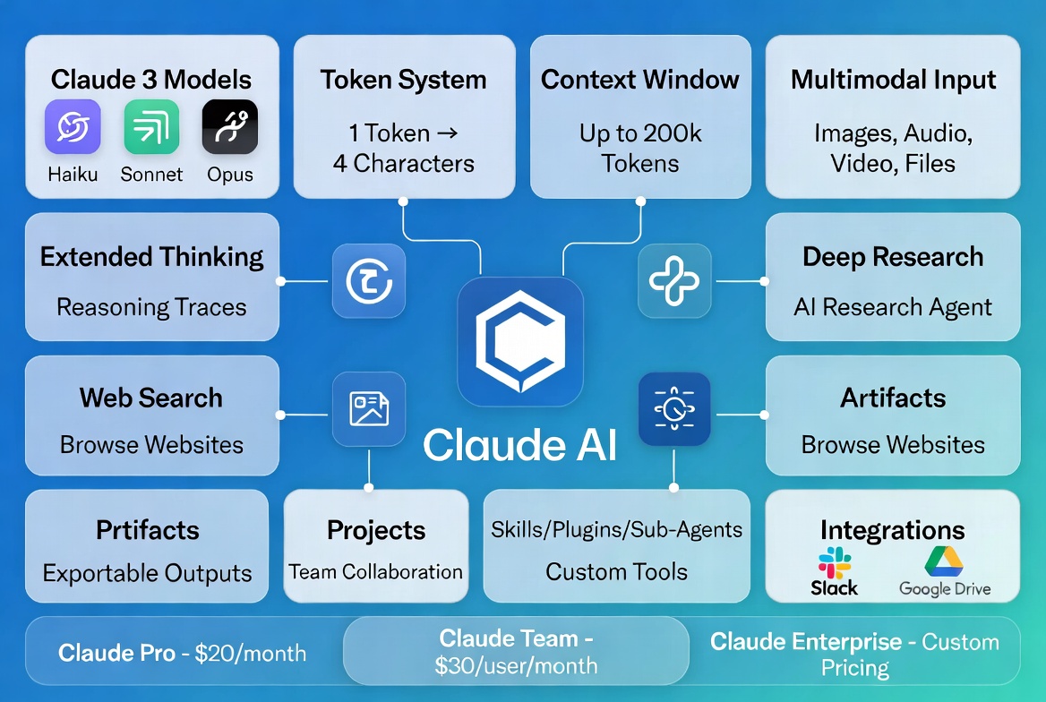 Claude AI 所有核心概念无门槛解析：从基础模型到高级工具一网打尽