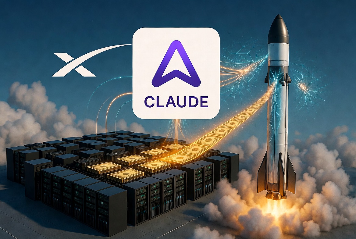 Anthropic每月向SpaceX支付12.5亿美元算力费用，至2029年总计450亿美元