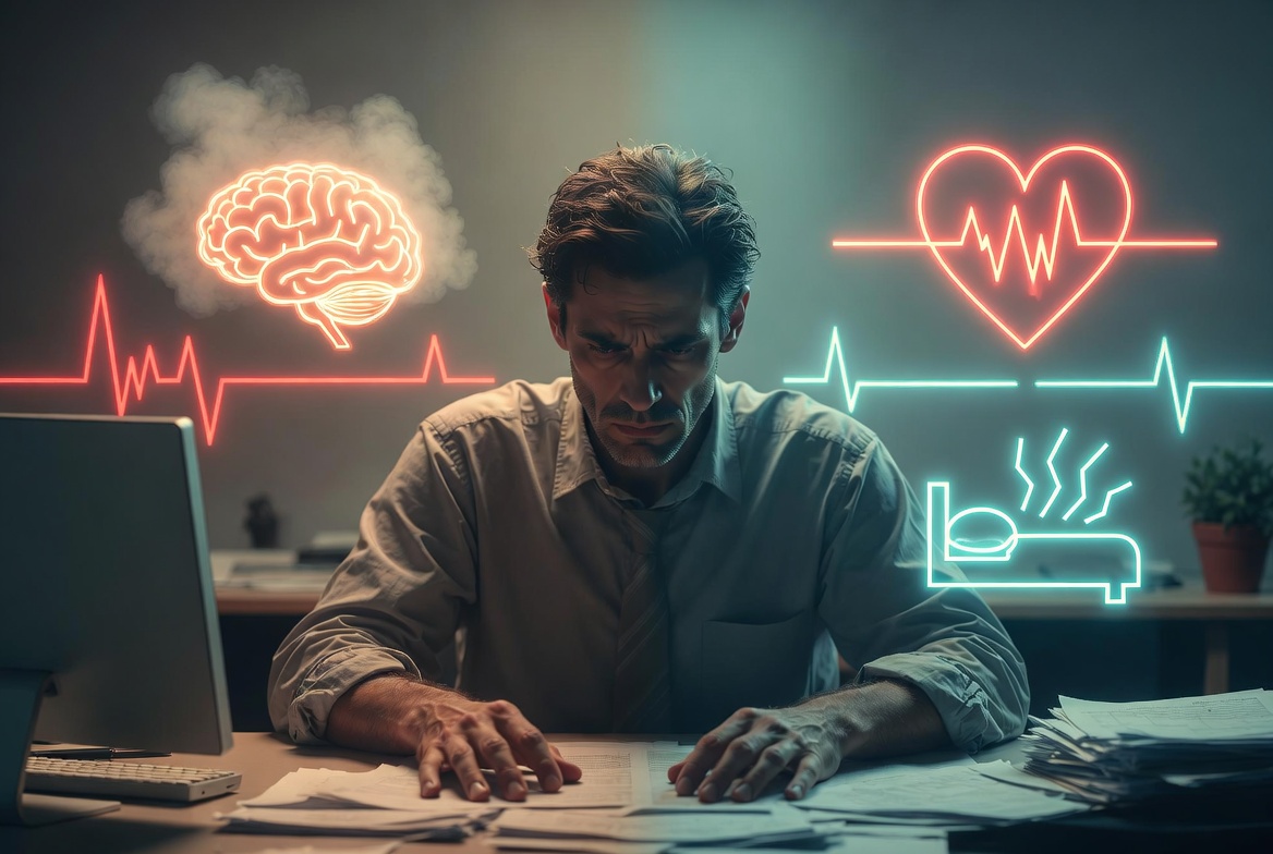 职场压力正在偷偷伤害你的大脑、心脏与睡眠：慢性倦怠的隐形代价
