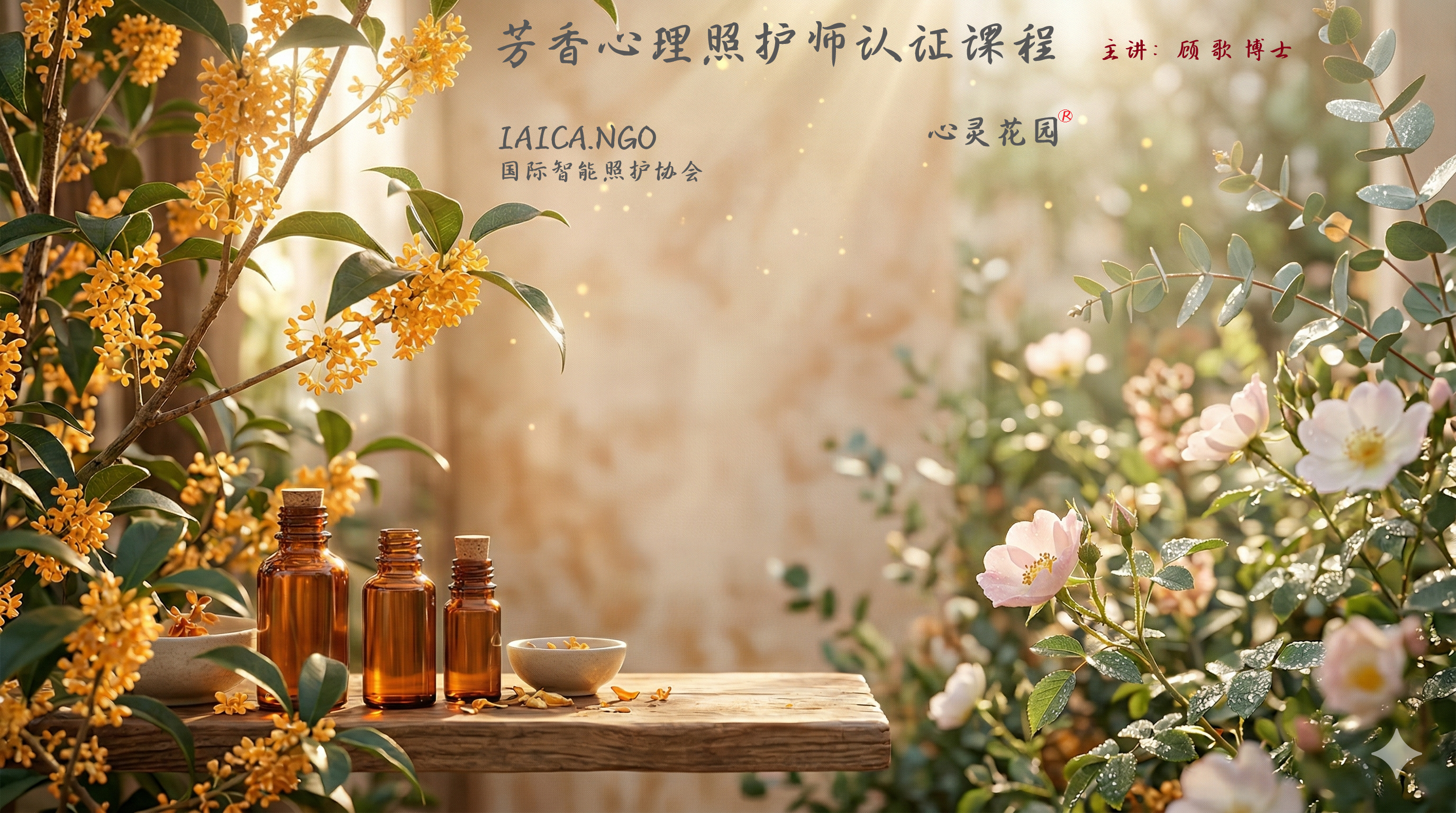 2026年第二期芳香心理照护师（三级）招生